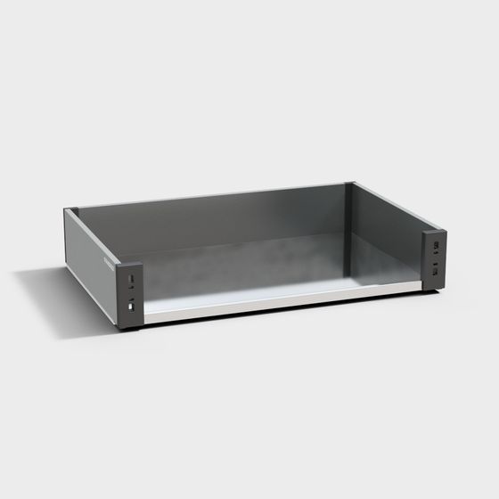Urban Storage Box 3D model - Minimalist Design