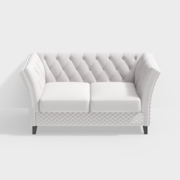 Leather double sofa - BSGSHC-02 - House of Light