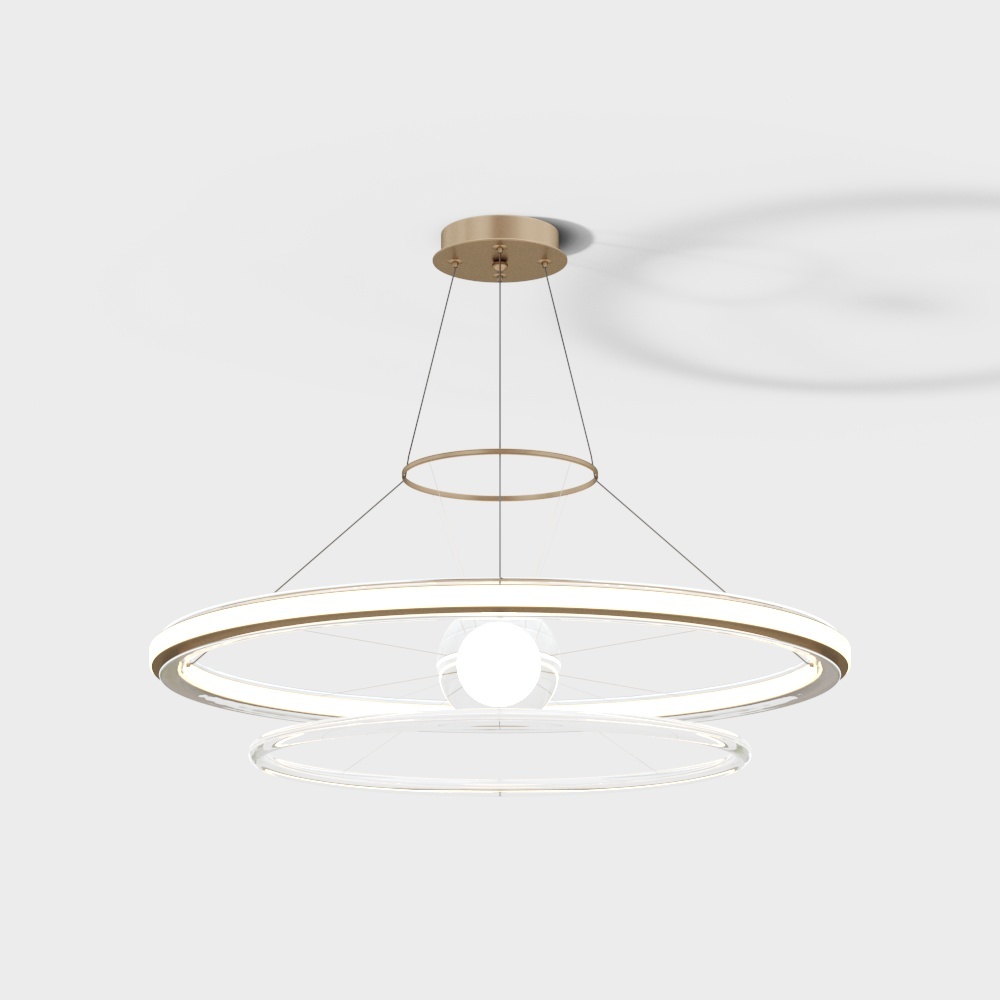 MasaSanty/Massa Saint-Modern Light Luxury Living Room Chandelier 2 (Tyche/Tika Series)