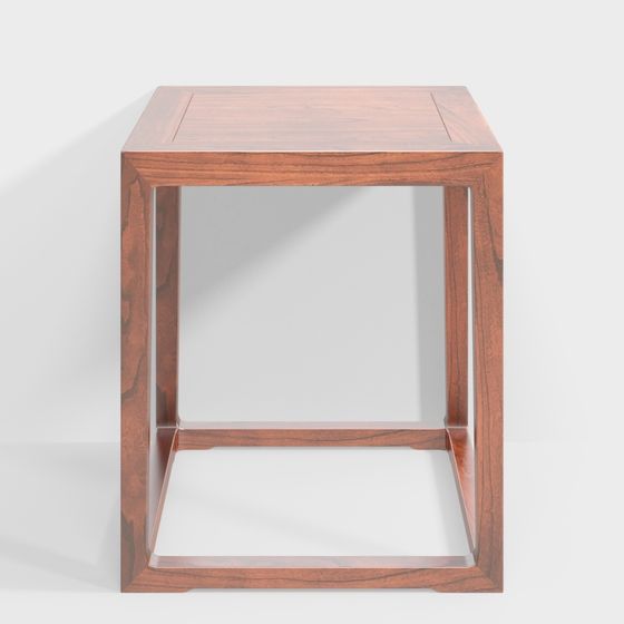 Minimalist Cube Table 3D model