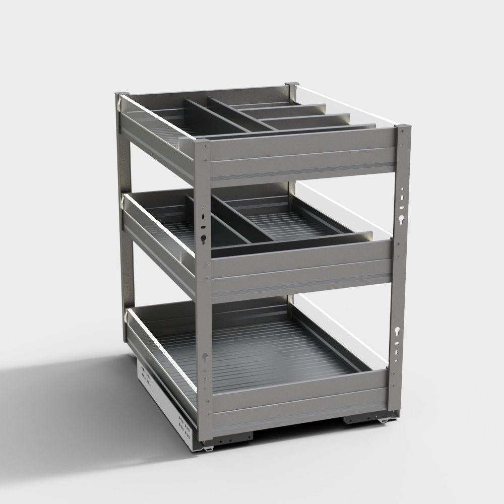 발광 유리 올 알루미늄 양념 바구니 400mm