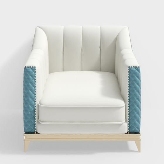 Urban Elegant Sofa 3D model for Modern Interiors