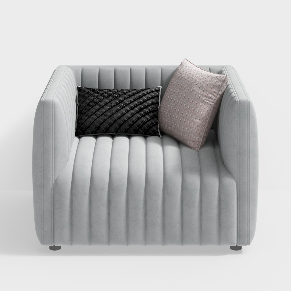 Divano monoposto in velluto - BSGSP52 - House of Light