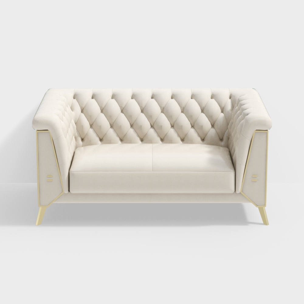 Canapé en cuir double - BSGSS091 - House of Light