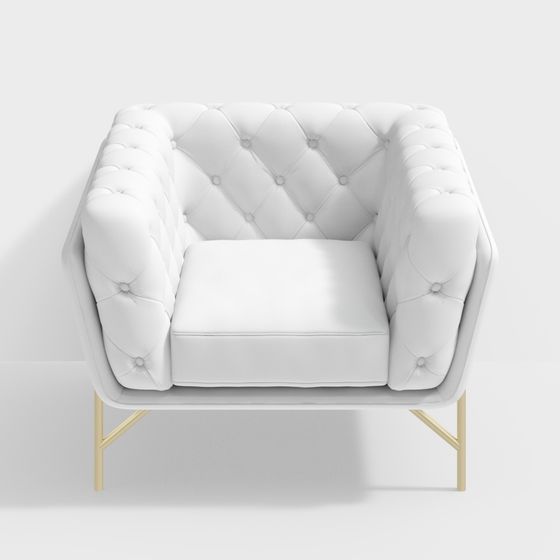 Elegant Sofa 3D model
