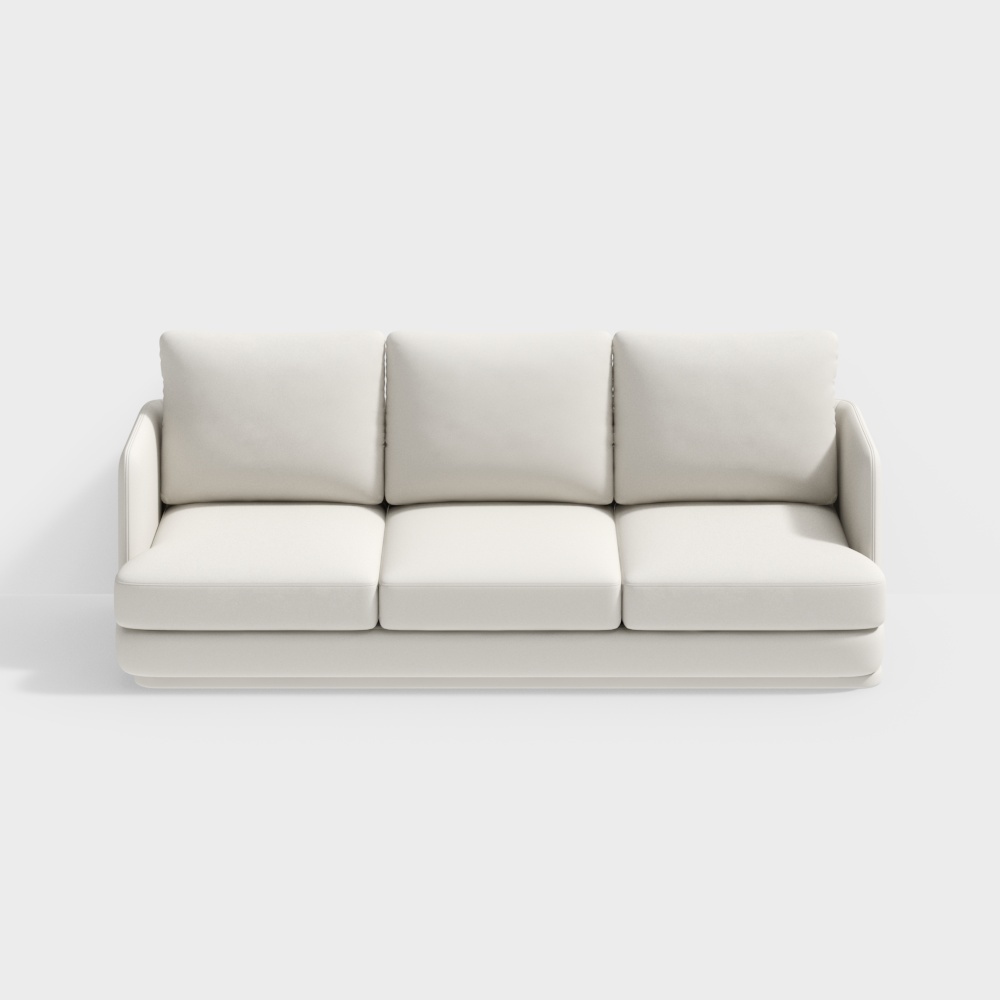 Sofa ba chỗ bọc da