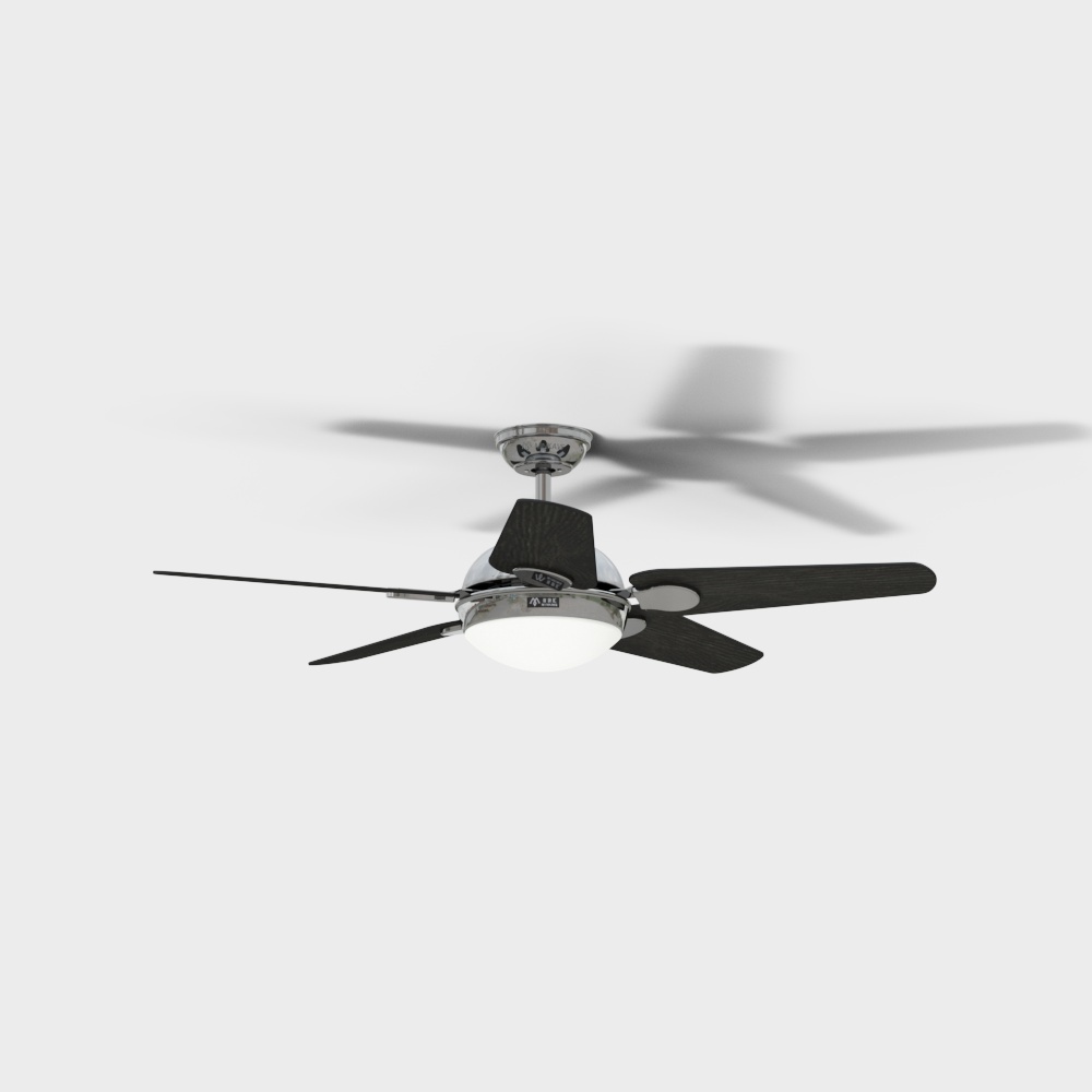 Đèn quạt trần lá thẳng hạng sang-M52-A028LA