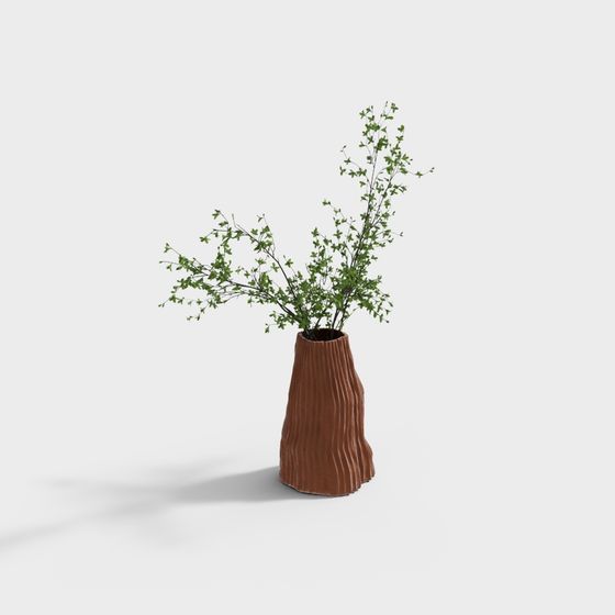 Nature's Melody Vase 3D model
