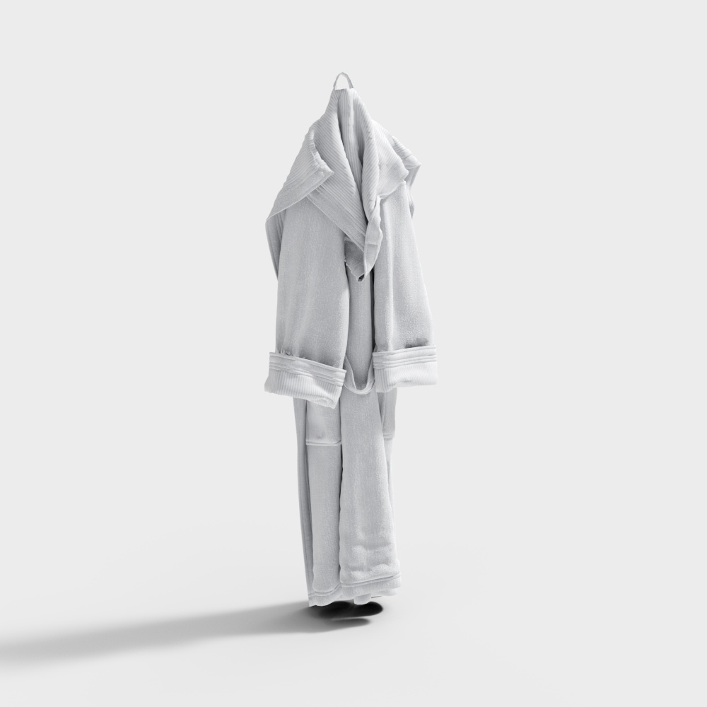 bathrobe 01 Nightgown