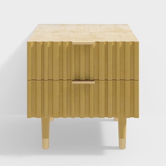 Origami Nightstand 3D model