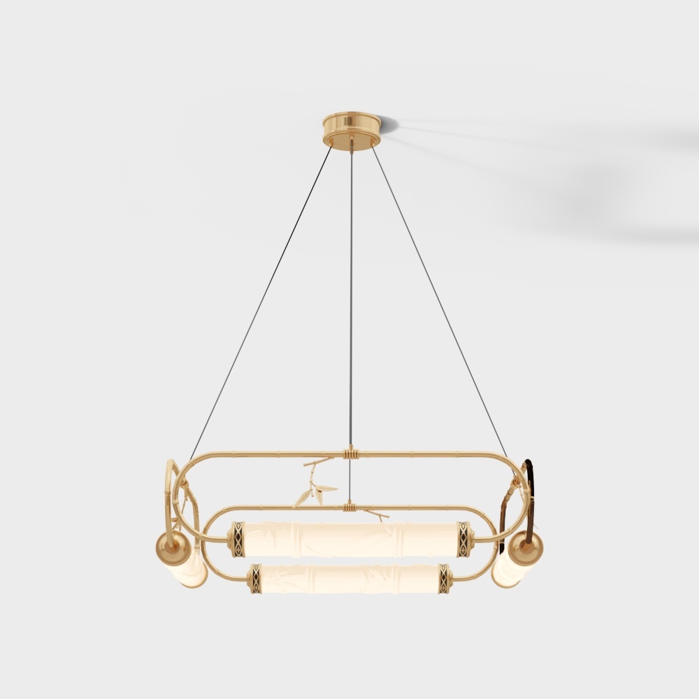 Xinghao Copper House - New Chinese - Chandelier - 1903 series - 4 large