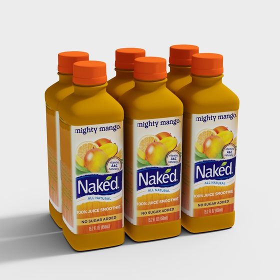 Earth Tone Beverage 3D Model for Refreshing Scenes