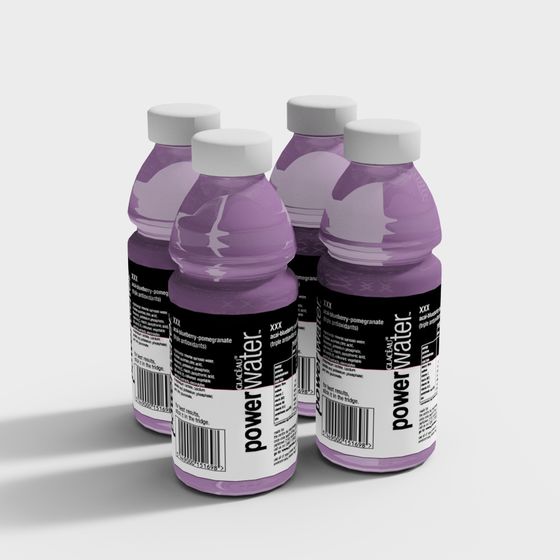 Power Water Bottle 3D model