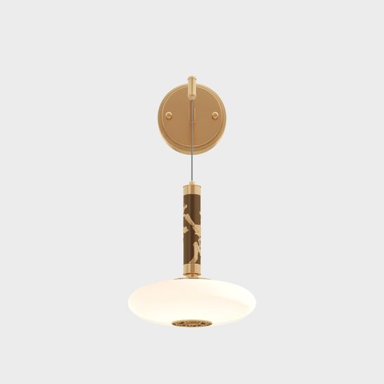 Elegant Vintage Modern Lamp 3D model