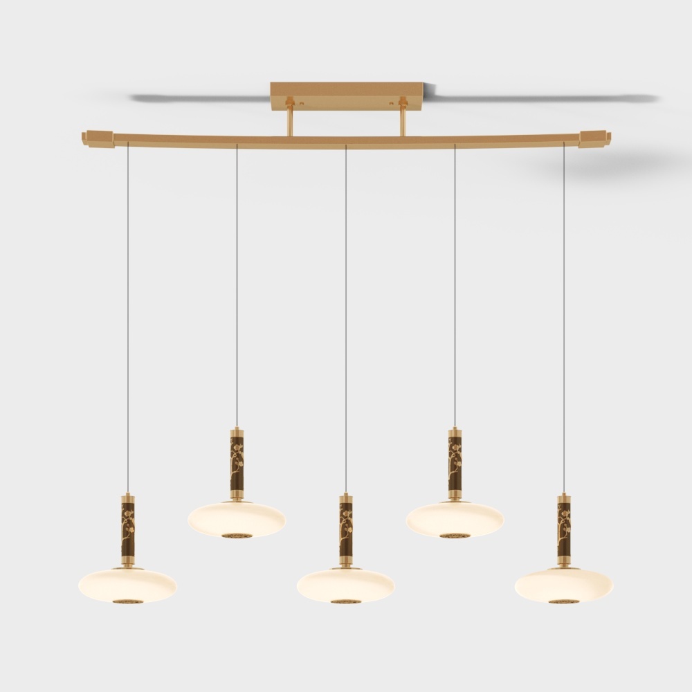 "Xinghao Copper House - New Chinese - Chandelier - 2026 Series - 5P"