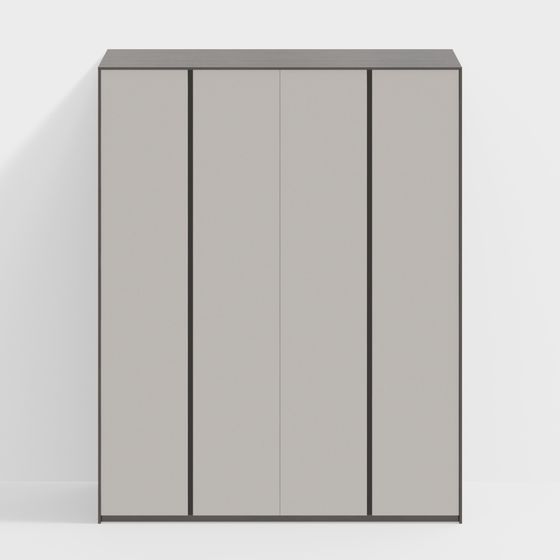 Urban Storage Cabinet 3D model