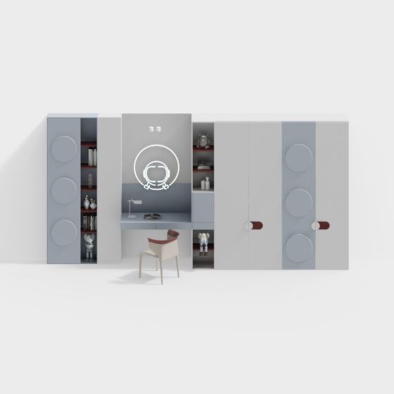 Urban Workspace 3D model for Creative Projects