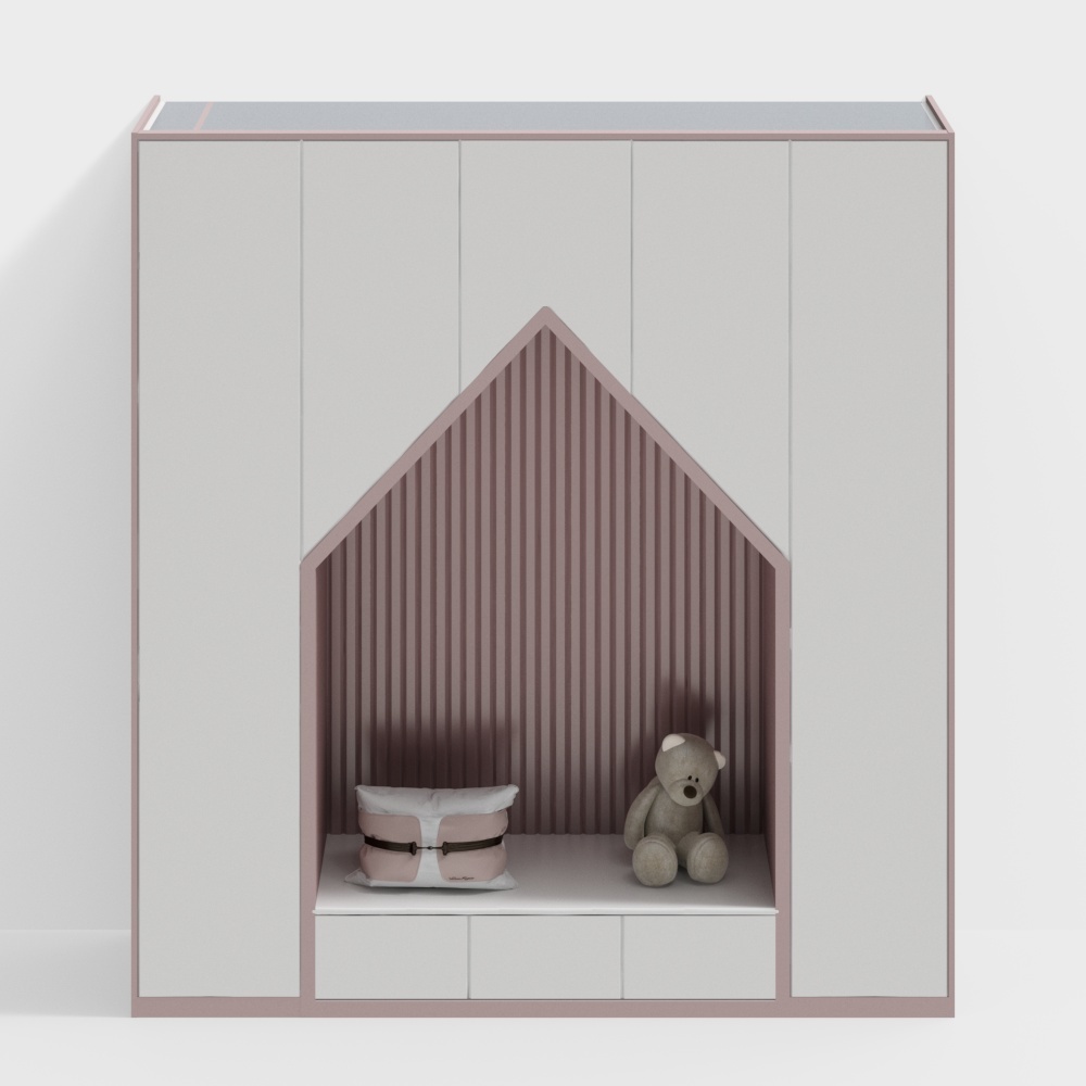 Mẫu tủ quần áo trẻ em hiện đại