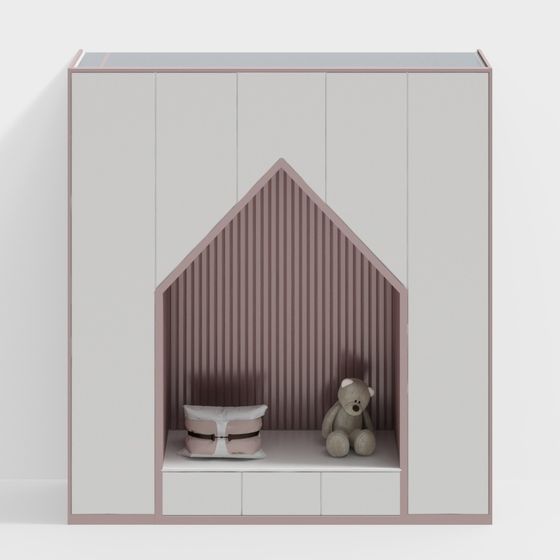 Mẫu tủ quần áo trẻ em hiện đại