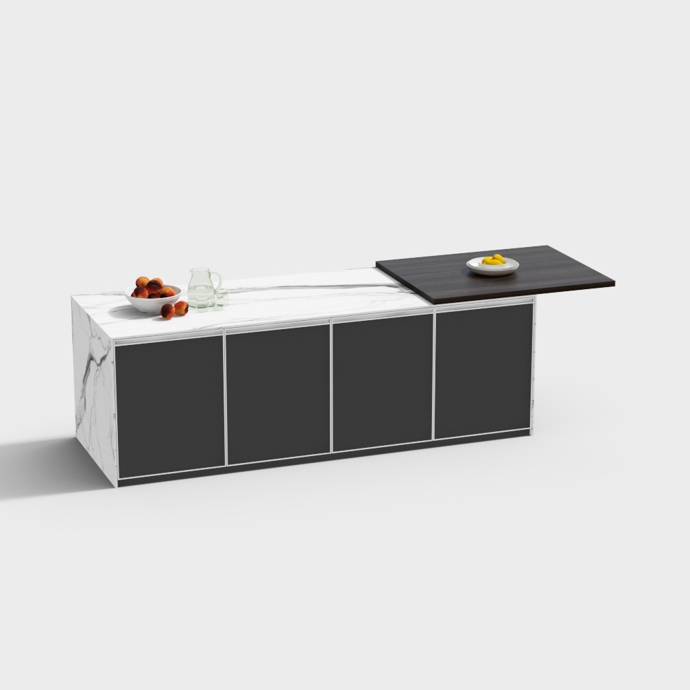 isla de cocina mesada island