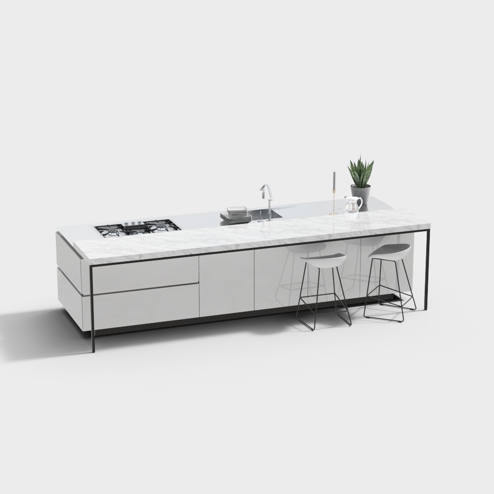 Italian Poliform Modern Kitchen