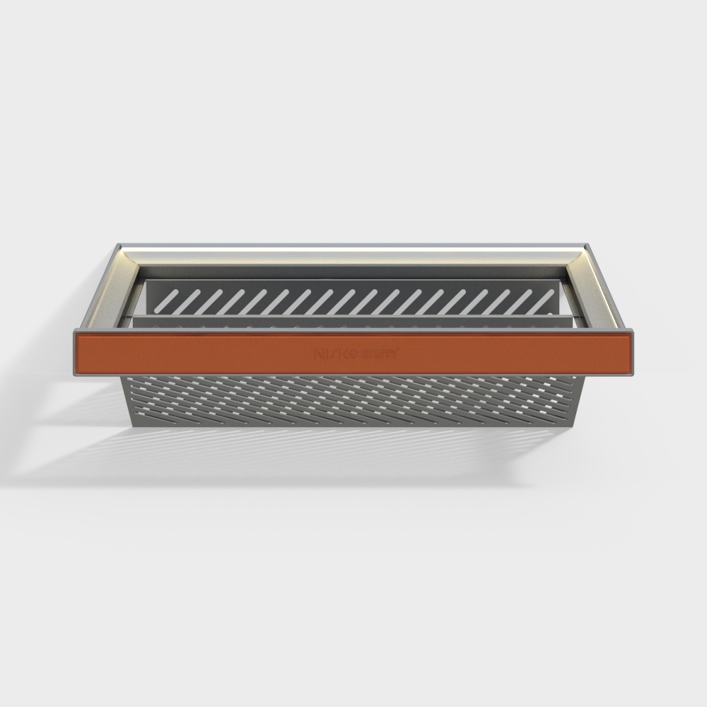 Nester Light Leather Panel Three Sides Light Source Shoe Rack (4000K)