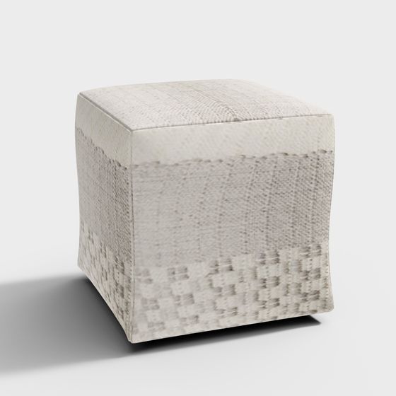 Urban Cube Low-Poly 3D Model for Creative Spaces