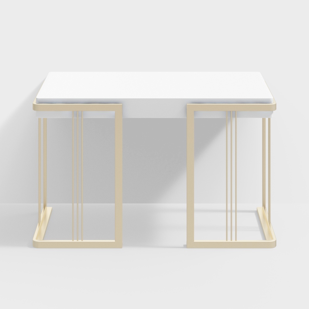 1.2m Painted Desk - BSGKV76A - House of Light