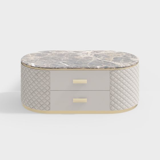 Stylish Round Table 3D model for Contemporary Spaces