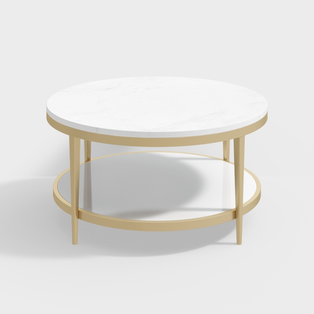 0.8m Stone Coffee Table - BSGBJJJJJ02A - House of Light