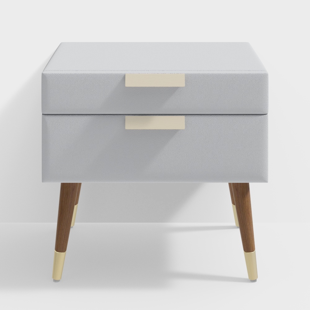 Tủ đầu giường bọc vải - BSFG07C - Fan Chenmei home