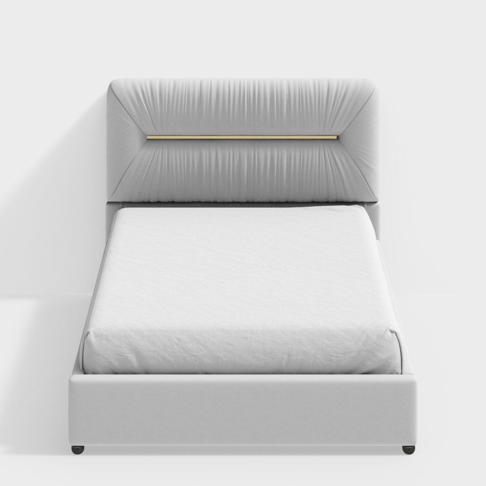 1.5m flannel bed-BSFCBY01