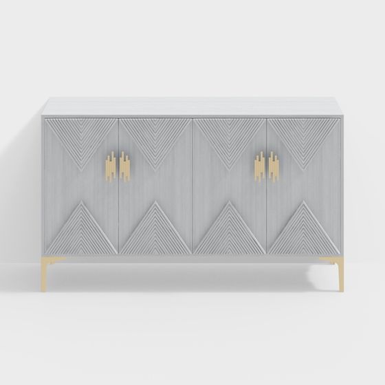 Art Deco Sideboard 3D model