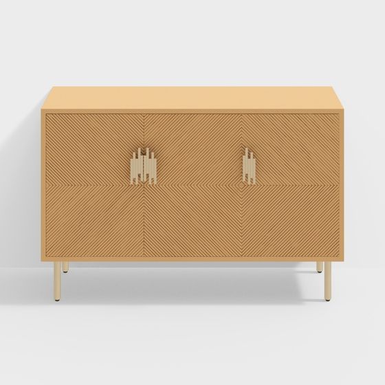 1,2m Holz bemalter metalliger Dreitürenschrank-BSFG861D-Sizilien