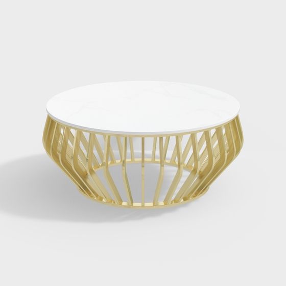 Lattice Marble Table 3D model