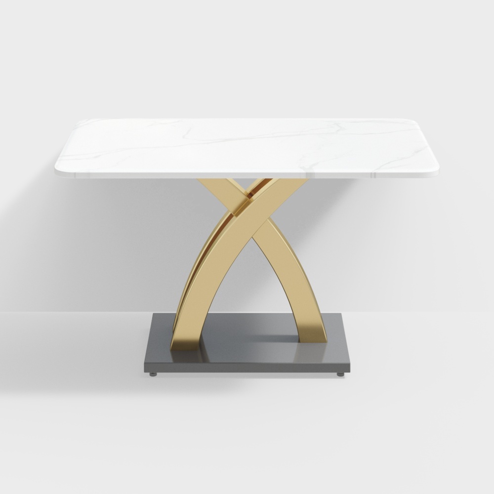 1.3m Marble Table - BSGF505 - House of Light
