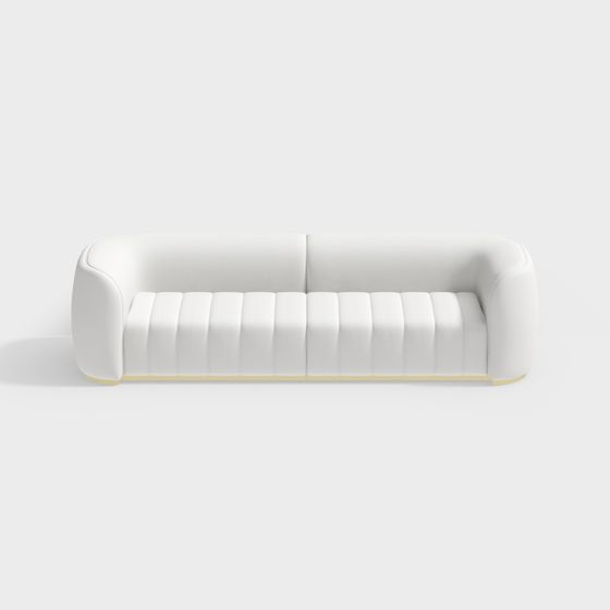 Urban Comfort 3D model Sofa for Modern Spaces
