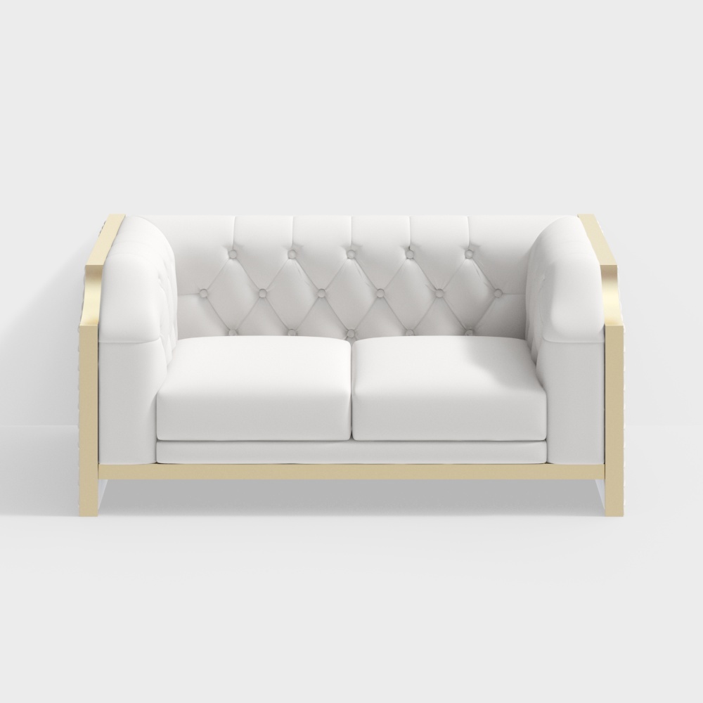 Sofa đôi bọc da - BSGS-RM - House of Light