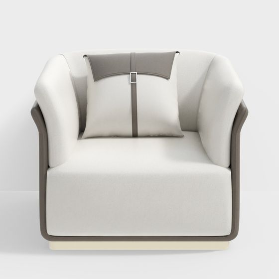 レザーメタルシングルビットソファ - BSGSP - 22 - light - fan - morning - home