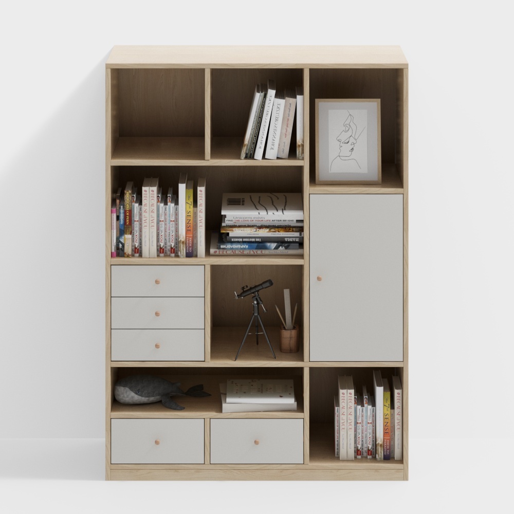 151 bookcase-OB