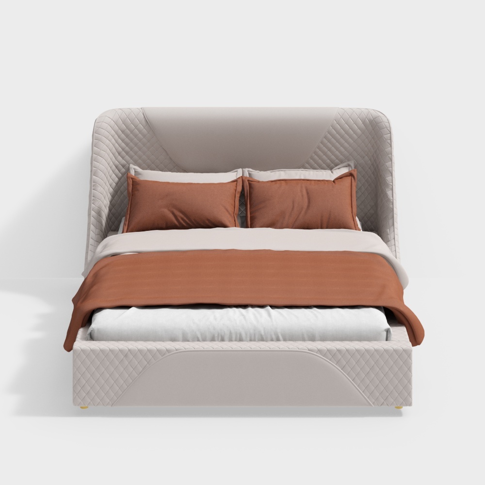 1.8m cortical bed - BSGC8050 - House of Light king size bed