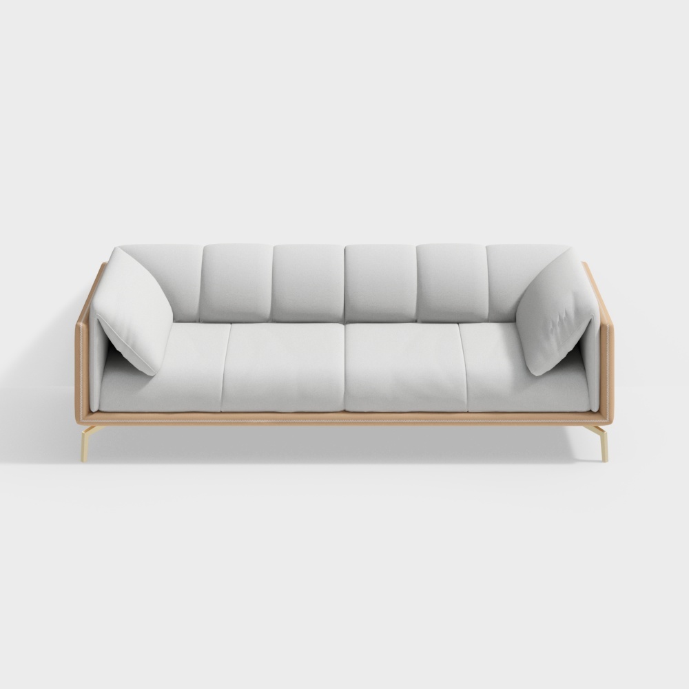 Sofa da 3 chỗ - BSVSGS91S - Vivian