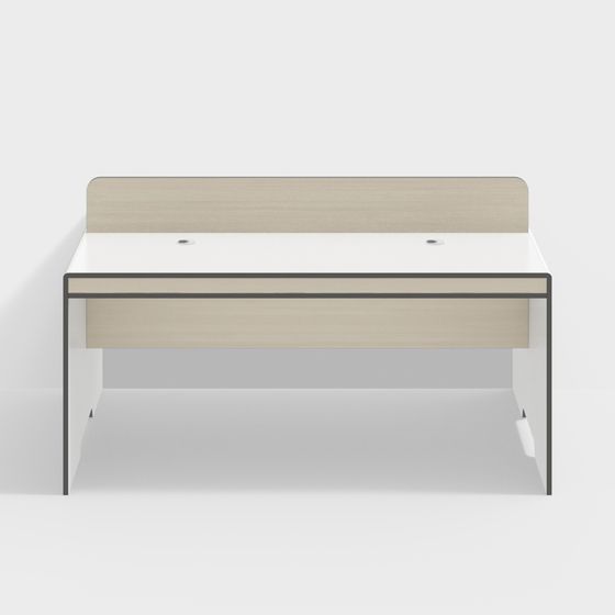 Urban Workspace Desk 3D model for Modern Environments