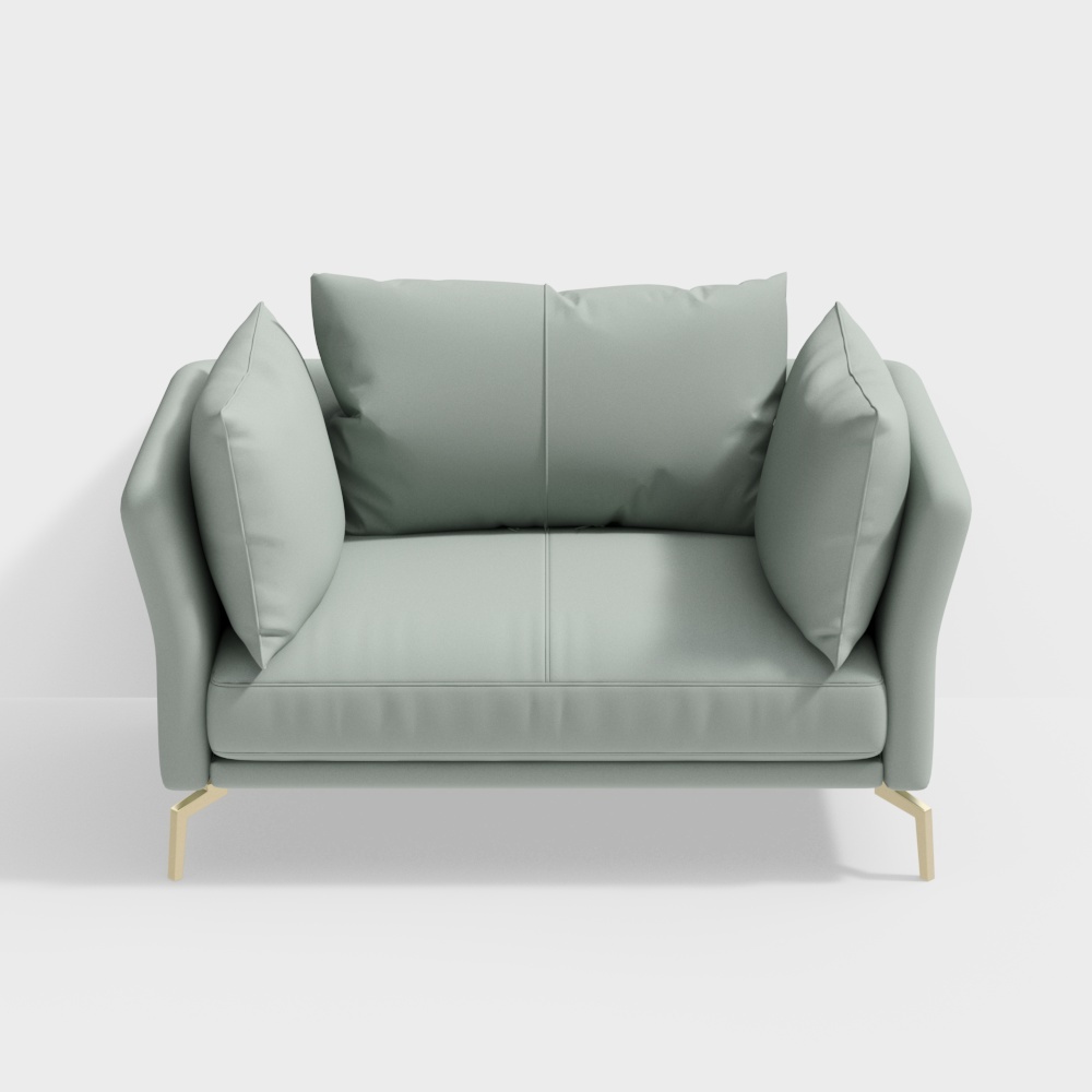 Sofa đơn da - BSVSS005 - Vivian