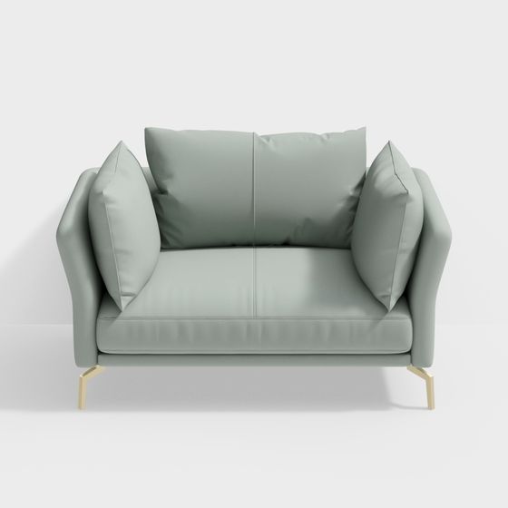 Sofa đơn da - BSVSS005 - Vivian