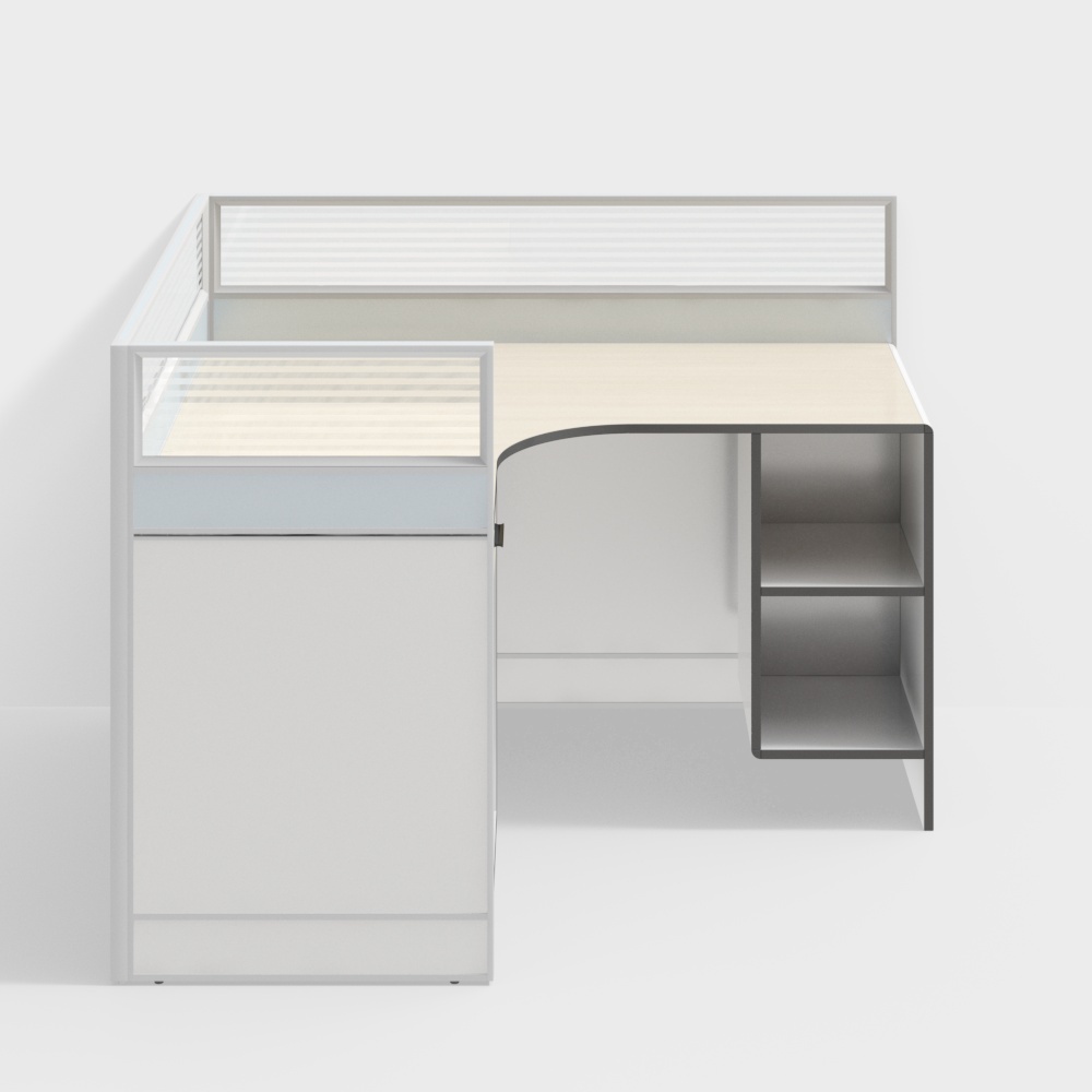 Modern-TK96A-Office furniture staff desk desk combination work station single 2 persons 4 card slots