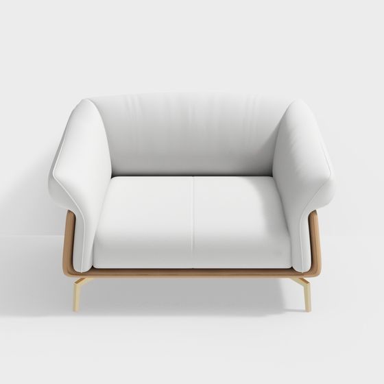 Stylish Modern Sofa 3D model