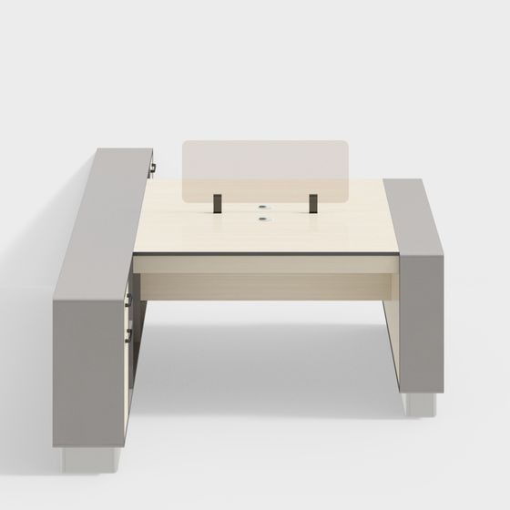 Urban Workspace Desk 3D model