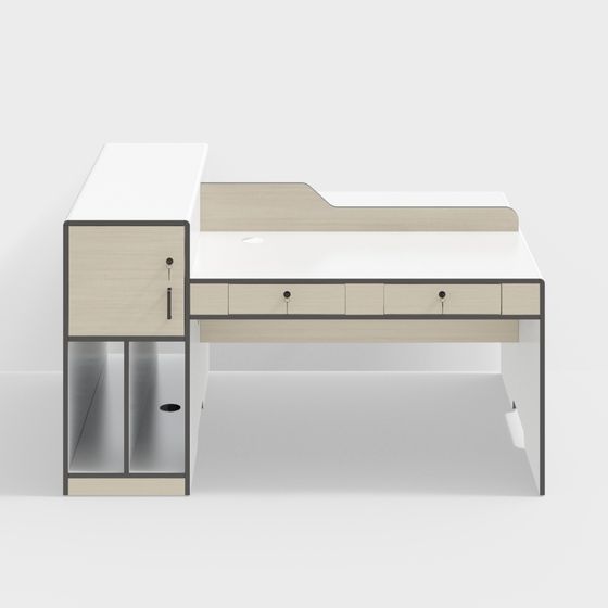 Urban Workspace Desk 3D model