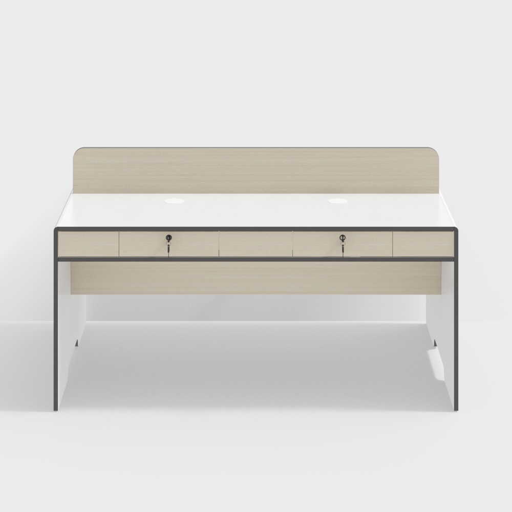 現代-TK52B-辦公家具職員書桌桌子組合工作站單人2人4人